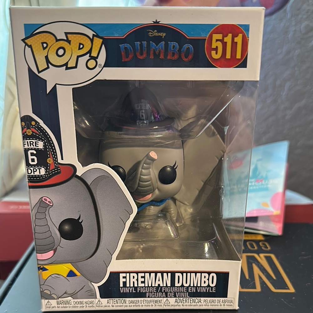 Funko Pop Fireman Dumbo Vinyl Figure